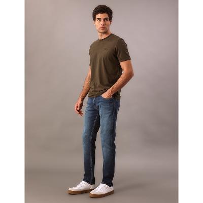 Calça Jeans Masculina Amaciada Skinny Cintura Baixa Calvin Klein Jeans - Azul Médio