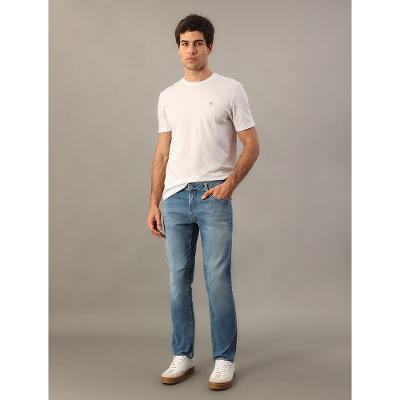 Calça Jeans Masculina Amaciada Skinny Cintura Baixa Calvin Klein Jeans - Azul Claro