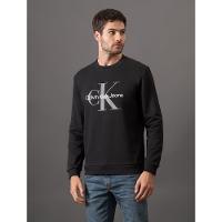 Casaco Masculino Moletom Gola Careca Calvin Klein Jeans - Preto - 1