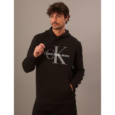 Moletom Masculino Hoddie Calvin Klein Jeans - Preto