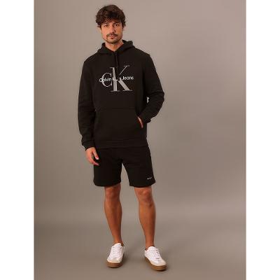 Moletom Masculino Hoddie Calvin Klein Jeans - Preto