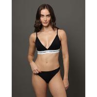 Top Triangulo Modern Cotton Calvin Klein Underwear - Preto - 1