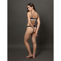 Top Triangulo Modern Cotton Calvin Klein Underwear - Preto - 3