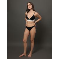 Top Triangulo Modern Cotton Calvin Klein Underwear - Preto