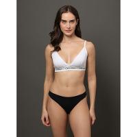 Top Triangulo Modern Cotton Calvin Klein Underwear  Claro - Branco - 1