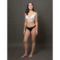 Top Triangulo Modern Cotton Calvin Klein Underwear  Claro - Branco - 3