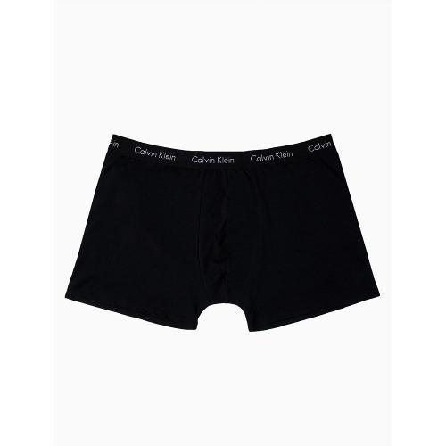 Kit 3 Underwear Trunk Plus Size Cuecas Calvin Klein - Preto