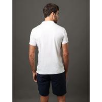 Polo Masculina Slim Pima Calvin Klein Jeans - Branco 2 - 2