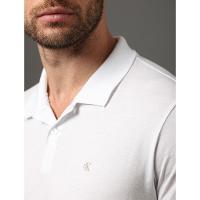 Polo Masculina Slim Pima Calvin Klein Jeans - Branco 2