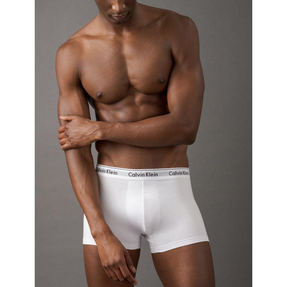 Kit 2 Underwear Trunk Modern Cotton Cuecas Calvin Klein - Branco - 4