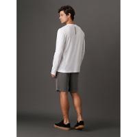 Camiseta Masculina Manga Longa Calvin Klein Jeans - Branco - 2