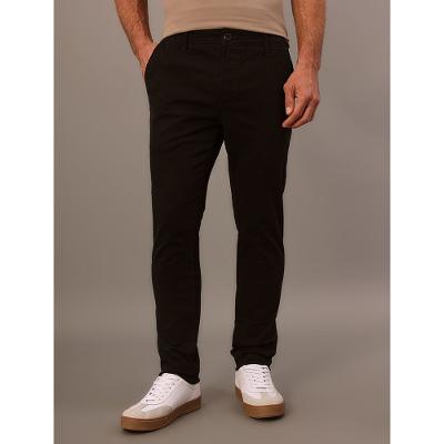 Calça Masculina Sarja Chino Skinny Calvin Klein Jeans - Preto