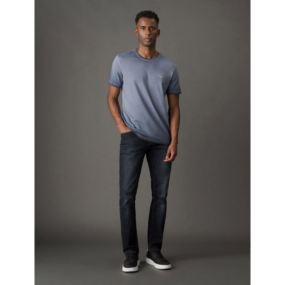 Camiseta Masculina Reissue Tinto Calvin Klein Jeans - Marinho - 3