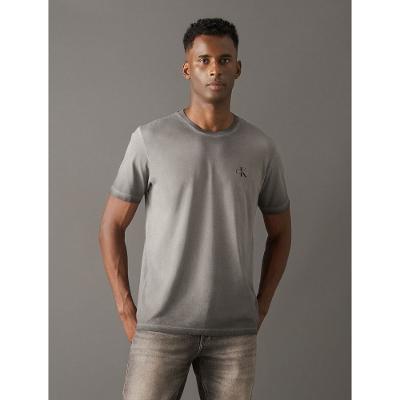 Camiseta Masculina Reissue Tinto Calvin Klein Jeans - Chumbo