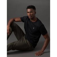 Calça Masculina Moletom Bordado Calvin Klein Jeans - Militar - 3