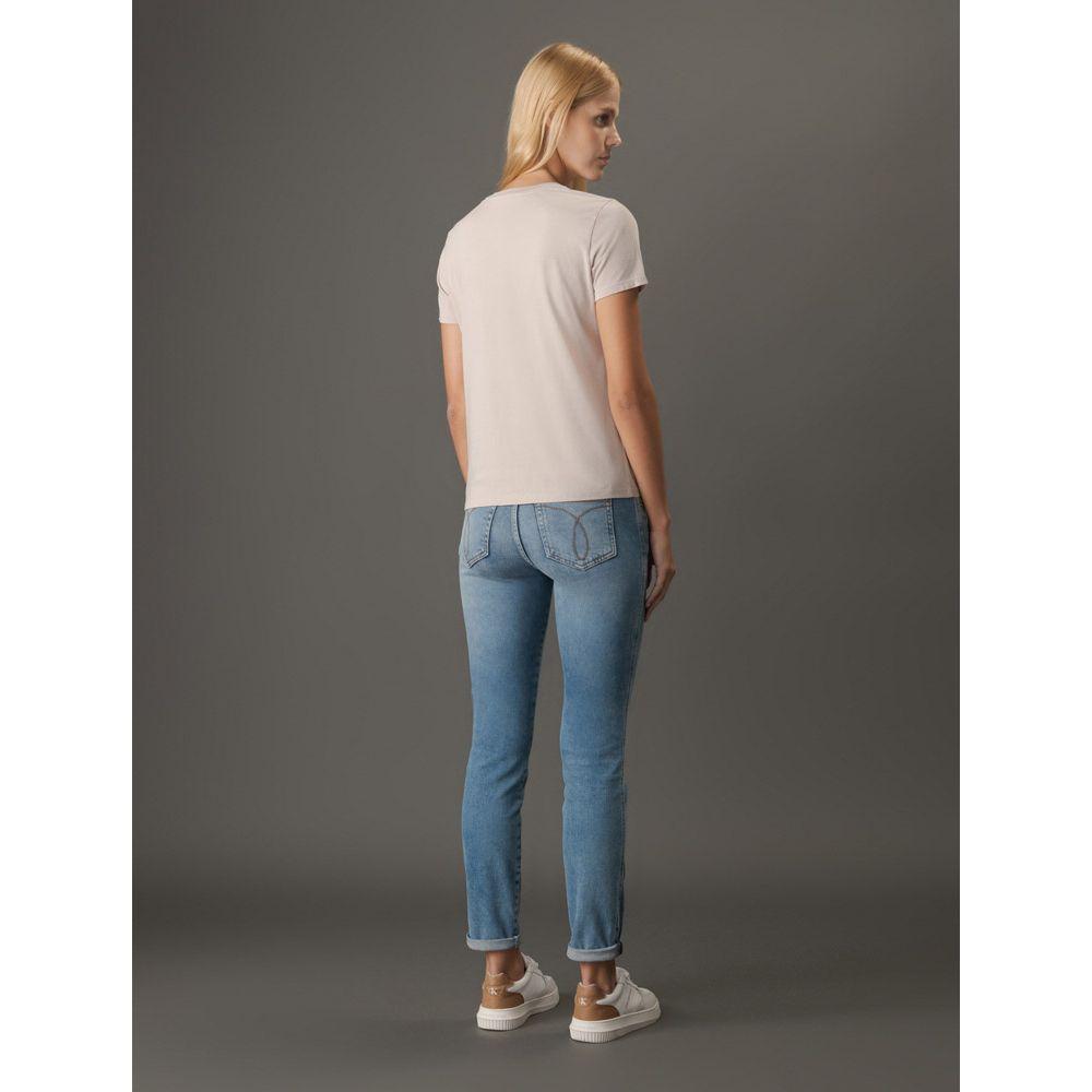 Calça Jeans Feminina New Skinny Tom Claro Calvin Klein Jeans - Azul Claro - 2