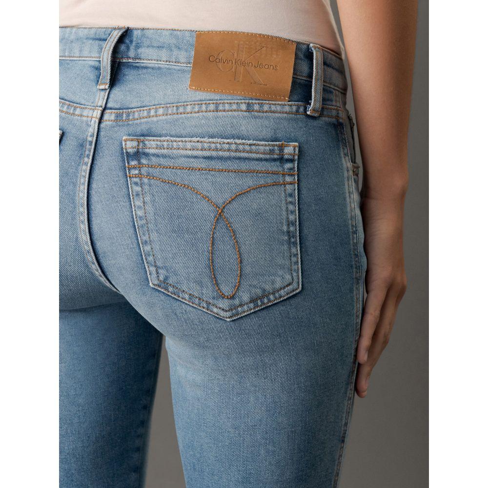 Calça Jeans Feminina New Skinny Tom Claro Calvin Klein Jeans - Azul Claro - 3
