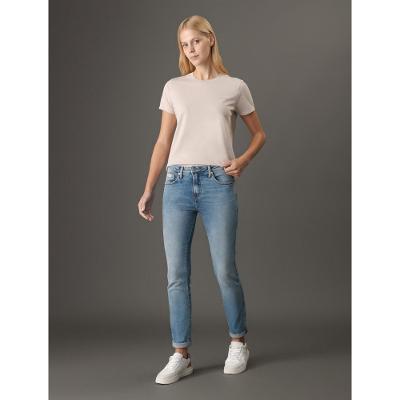Calça Jeans Feminina New Skinny Tom Claro Calvin Klein Jeans - Azul Claro