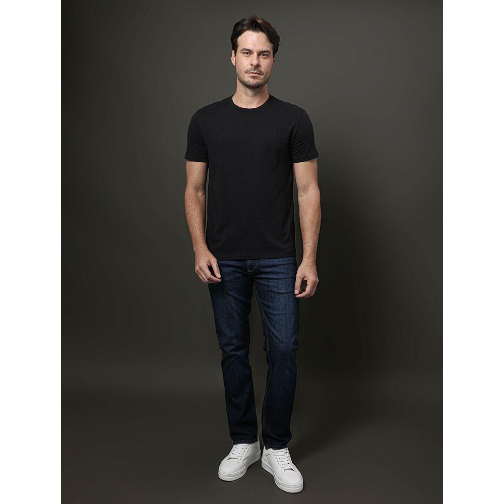 Camiseta Mc Basica Smooth Cotton - Preto - 3
