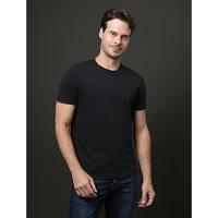Camiseta Mc Basica Smooth Cotton - Preto - 1