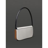 Shoulder Bag Feminina Couro Contraste Calvin Klein - Off White - 2