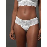 Calcinha Fio Dental Bridal Lace Calvin Klein Underwear - Off White - 3