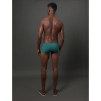 Sunga Trunk Logo Lateral Calvin Klein Swimwear - Verde - 3