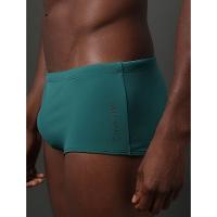 Sunga Trunk Logo Lateral Calvin Klein Swimwear - Verde