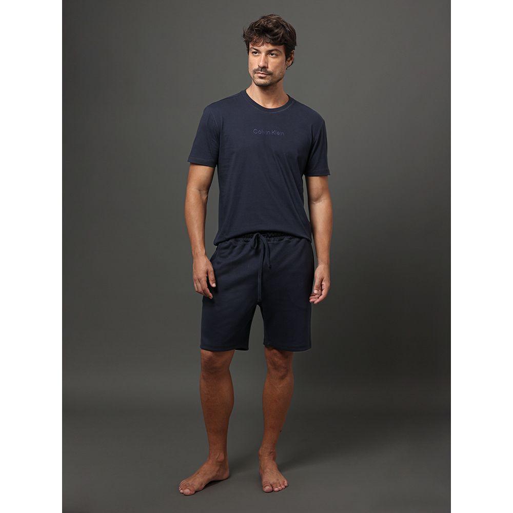 Camiseta Masculina Meia Malha Calvin Klein Underwear - Marinho - 3
