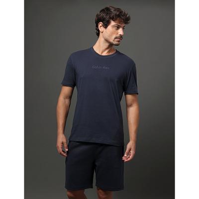 Camiseta Masculina Meia Malha Calvin Klein Underwear - Marinho