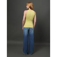 Regata Feminina Ribana Com Botões Calvin Klein - Verde Pistache - 2