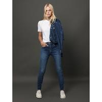 Calça Jeans Feminina Skinny High Rise Calvin Klein Jeans - Azul Médio - 5