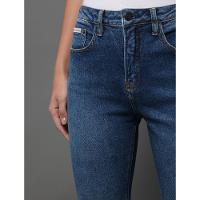 Calça Jeans Feminina Skinny High Rise Calvin Klein Jeans - Azul Médio
