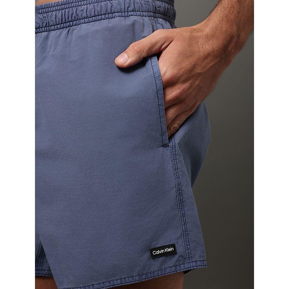 Shorts D'Água Masculino Pigmento Calvin Klein Swimwear - Marinho - 4