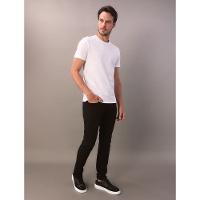 Camiseta Masculina Piquet Patch Borracha Calvin Klein - Branco 2 - 1