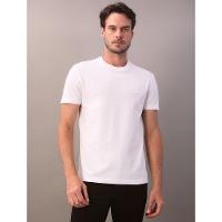 Camiseta Masculina Piquet Patch Borracha Calvin Klein - Branco 2 - 2