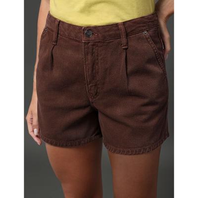 Shorts Feminino Color Bolso Faca Calvin Klein Jeans - Marrom