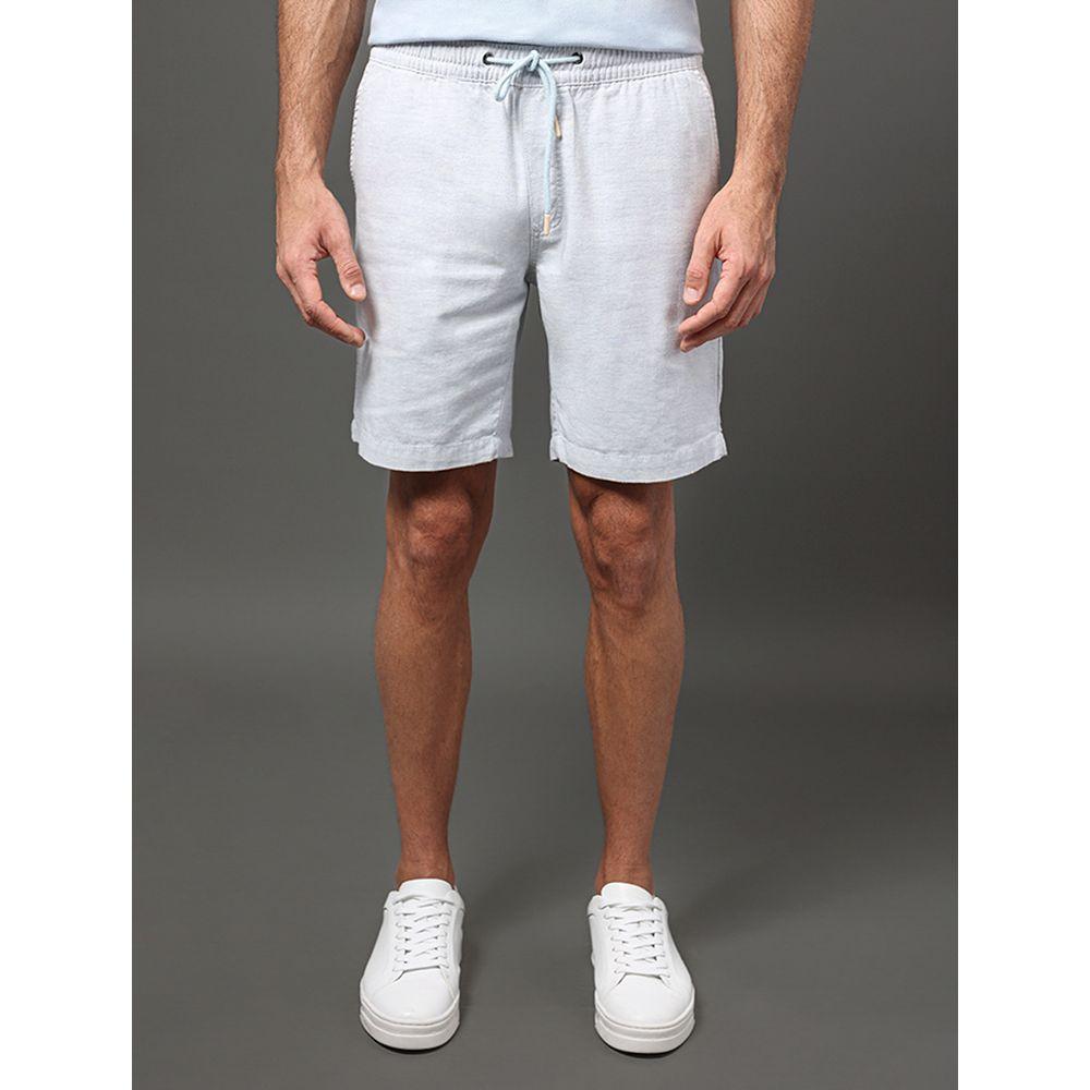 Short Masculino Elástico Cotton Calvin Klein - Azul Claro - 1