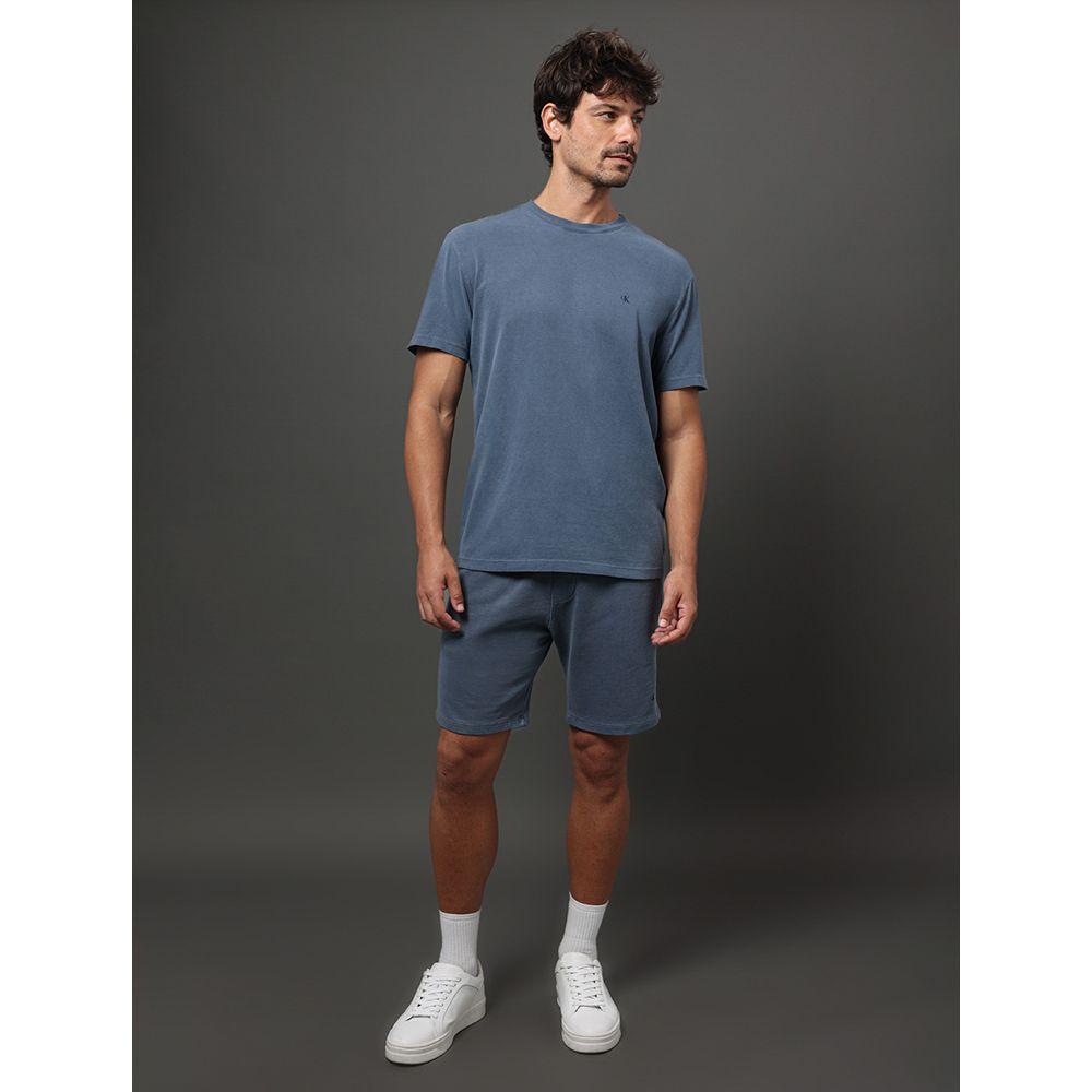 Camiseta Masculina Logo Monogram Calvin Klein Jeans - Marinho - 5