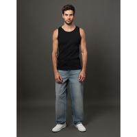 Regata Masculina Ribana Monogram Calvin Klein Jeans - Preto - 3