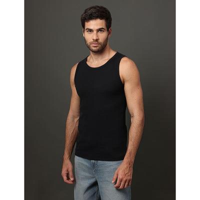 Regata Masculina Ribana Monogram Calvin Klein Jeans - Preto