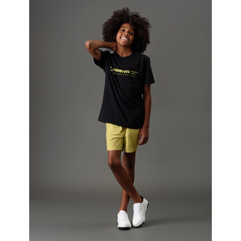Camiseta Menino Movements Calvin Klein Jeans - Preto - 5