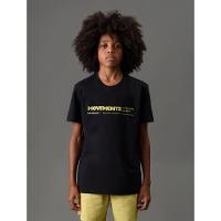 Camiseta Menino Movements Calvin Klein Jeans - Preto - 1
