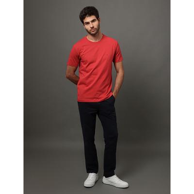 Camiseta Masculina Meia Malha Calvin Klein - Vermelho