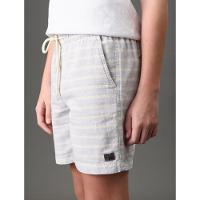 Shorts Menino Elástico Listras Calvin Klein Jeans - Lavanda