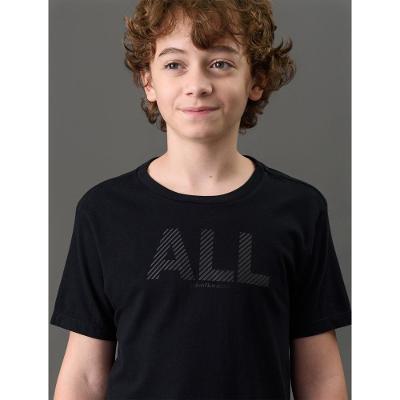Camiseta Menino All Calvin Klein Jeans - Preto