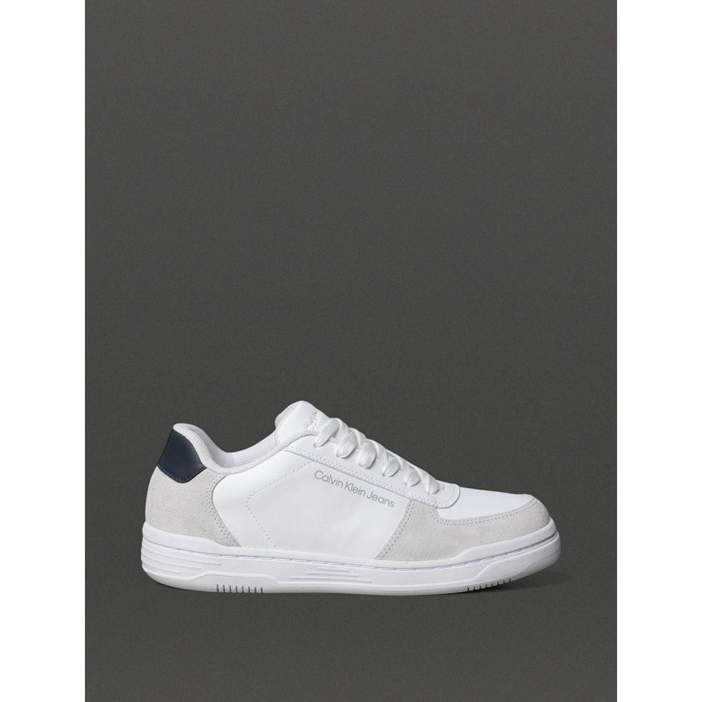 Tênis Masculino Court Calvin Klein Jeans - Branco - 1
