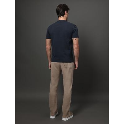 Camiseta Masculina Piquet Patch Borracha Calvin Klein - Marinho