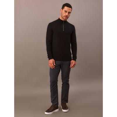 Camiseta Masculina Piquet Patch Borracha Calvin Klein - Marinho