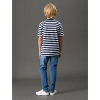 Camiseta Menino Listrado Navy Calvin Klein Jeans - Marinho - 2